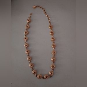 Monet gold knotted 18" necklace